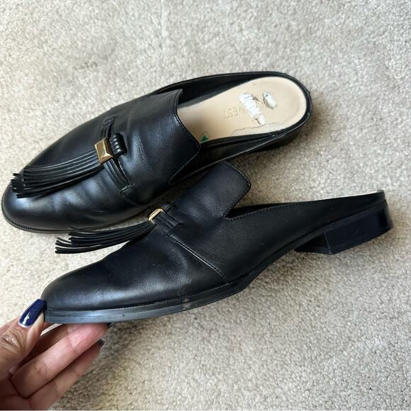 Nine West Black slip on flats size 7.5 - Picture 9 of 10